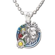 J150 Leo Necklace Designed by Jody Bergsma Lead Free Metal