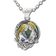 J151 Libra Necklace Designed by Jody Bergsma Lead Free Metal