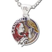 J154 Scorpio Necklace Designed by Jody Bergsma Lead Free Metal