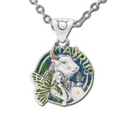 J155 Taurus Necklace Designed by Jody Bergsma Lead Free Metal