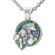 J156 Virgo Necklace Designed by Jasmine Becket Griffith Lead Free Metal