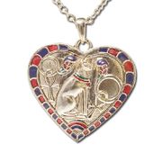 J168 Bastet Necklace All Jewelry Packages with Custom Back Card & OPP Bag Lead Free Alloy