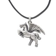 J176 Pegasus Necklace All Jewelry Packages with Custom Back Card & OPP Bag Lead Free Alloy