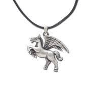 J176 Pegasus Necklace All Jewelry Packages with Custom Back Card & OPP Bag Lead Free Alloy