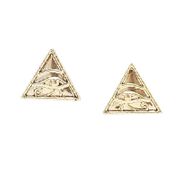 J182 Eye of Horus Earrings All Jewelry Packages with Custom Back Card & OPP Bag Lead Free Alloy