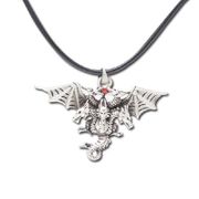 J185 Double Dragon All Jewelry Packages with Custom Back Card & OPP Bag Lead Free Alloy