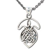 J191 Celtic Necklace All Jewelry Packages with Custom Back Card & OPP Bag Lead Free Alloy