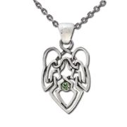 J193 Celtic Necklace All Jewelry Packages with Custom Back Card & OPP Bag Lead Free Alloy