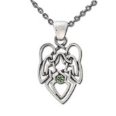 J193 Celtic Necklace All Jewelry Packages with Custom Back Card & OPP Bag Lead Free Alloy