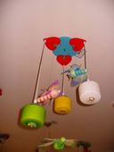 Kids lighting Novelty ceiling pendant Chandelier Size: 11.6''x10.4''x10.8''