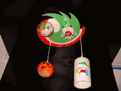 Kids lighting Novelty ceiling pendant Chandelier Size: 16.8''x16''x7.6''