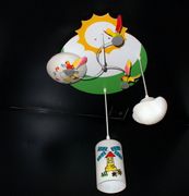 Kids lighting Novelty ceiling pendant Chandelier Size: 17.2''x17.2''x7.6''