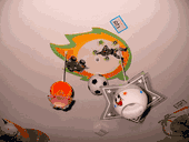 Kids lighting Novelty ceiling pendant Chandelier Size: 18.4''x17.2''x7.2''