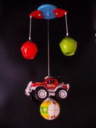 Kids lighting Novelty ceiling pendant Chandelier Size: 19.2''x16.4''x9.2''