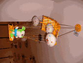 Kids lighting Novelty ceiling pendant Chandelier Size: 20.8''x10''x10''