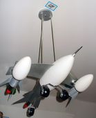 Kids lighting Novelty ceiling pendant Chandelier Size: 26''x12''x10''