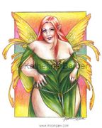 Looking Glass by Katherine Barber   8"x10" Ceramic Art Tile with recessed hangers for tabletop or wall hanging purposes