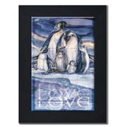 Love by Artist Jody Bergsma Love by Artist Jody Bergsma Tile mural of Six (6"x6" tiles) framed in a black wood frame "The greatest happiness in life is to love and be loved" Dimensions (LxWxH): 22.00 x 26.00 x 1.00 in.