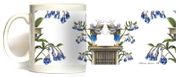 Mertensia Mug by Katherine Barber 11oz Coffee Mugs Microwave and Dishwasher Safe