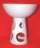 Modern Contemporary Ceramic Portugese Flower Vase Fruit Bowl