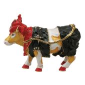 Moo'velous Miss Rhinestone Jeweled Box Pewter Licensed product copyrighted by CowParade Holdings Corporation 2008