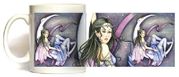 Moon Fairy Mug by Gretchen Raisch Baskin 11oz Coffee Mugs Microwave and Dishwasher Safe