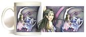 Moon Fairy Mug by Gretchen Raisch Baskin 11oz Coffee Mugs Microwave and Dishwasher Safe