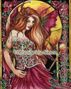 Moon Mystic by Abranda Icle Sisson   8"x10" Ceramic Art Tile with recessed hangers for tabletop or wall hanging purposes