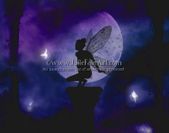 Moonlit Magic by Julie Fain 8"x10" Ceramic Art Tile with recessed hangers for tabletop or wall hanging purposes Moonlit Magic by Julie Fain 8"x10" Ceramic Art Tile with recessed hangers for tabletop or wall hanging purposes