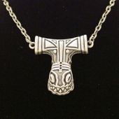 Norse Dragon Hammer Necklace All Jewelry Packages with Custom Back Card & OPP Bag Lead Free Alloy