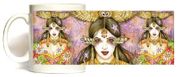 Owl Goddess Mug by Artist Maria Van Bruggen 11oz Coffee Mugs Microwave and Dishwasher Safe