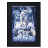 Peace by Artist Jody Bergsma Peace by Artist Jody Bergsma Tile mural of Six (6"x6" tiles) framed in a black wood frame Dimensions (LxWxH): 22.00 x 26.00 x 1.00 in.