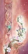 Plum Blossoms by Stephanie Law   8"x10" Ceramic Art Tile with recessed hangers for tabletop or wall hanging purposes