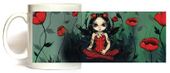 Poppy Garden Mug by Artist Jasmine Becket Griffith 11oz Coffee Mugs Microwave and Dishwasher Safe