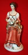 Porcelain Hand Made Hand Painted Collectible Figurine Bohemia