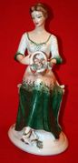 Porcelain Hand Made Hand Painted Collectible Figurine Bohemia