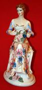 Porcelain Hand Made Hand Painted Collectible Figurine Bohemia