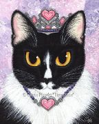 Princess Fiona by Carrie Hawks   8"x10" Ceramic Art Tile with recessed hangers for tabletop or wall hanging purposes