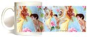 Puck and Fairy Mug by Artist Judy Mastrangelo 11oz Coffee Mugs Microwave and Dishwasher Safe