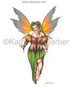 Puppet by Katherine Barber   8"x10" Ceramic Art Tile with recessed hangers for tabletop or wall hanging purposes