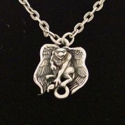 Renaissance Griffin Necklace All Jewelry Packages with Custom Back Card & OPP Bag Lead Free Alloy
