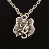 Renaissance Griffin Necklace All Jewelry Packages with Custom Back Card & OPP Bag Lead Free Alloy