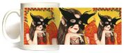 Season of the Mask Mug by Artist Sue Miller 11oz Coffee Mugs Microwave and Dishwasher Safe