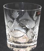 Set of 6 Bohemian Handmade 24% lead crystal Czech Republic Barware Glasses