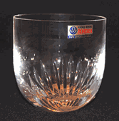 Set of 6 Bohemian Handmade 24% lead crystal Czech Republic Barware Glasses