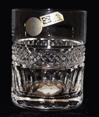 Set of 6 Bohemian Handmade 24% lead crystal Czech Republic Barware Glasses