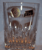 Set of 6 Bohemian Handmade 24% lead crystal Czech Republic Barware Glasses