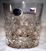 Set of 6 Bohemian Handmade 24% lead crystal Czech Republic Barware Glasses