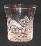 Set of 6 Bohemian Handmade 24% lead crystal Czech Republic Barware Glasses