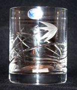 Set of 6 Bohemian Handmade 24% lead crystal Czech Republic Barware Glasses